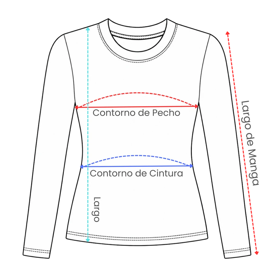 Cómo medir tu prenda