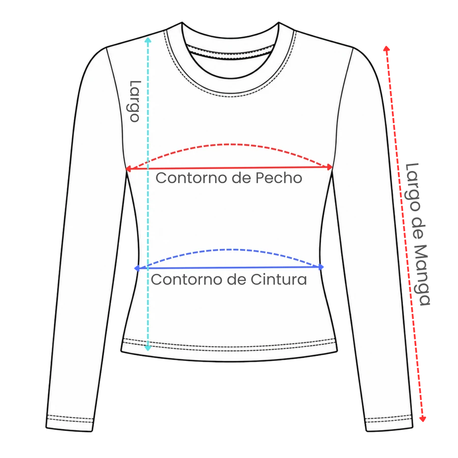 Cómo medir tu prenda