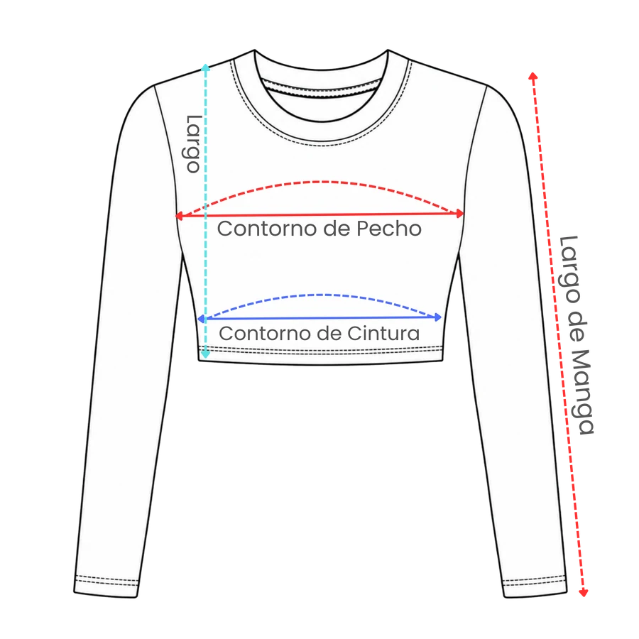 Cómo medir tu prenda